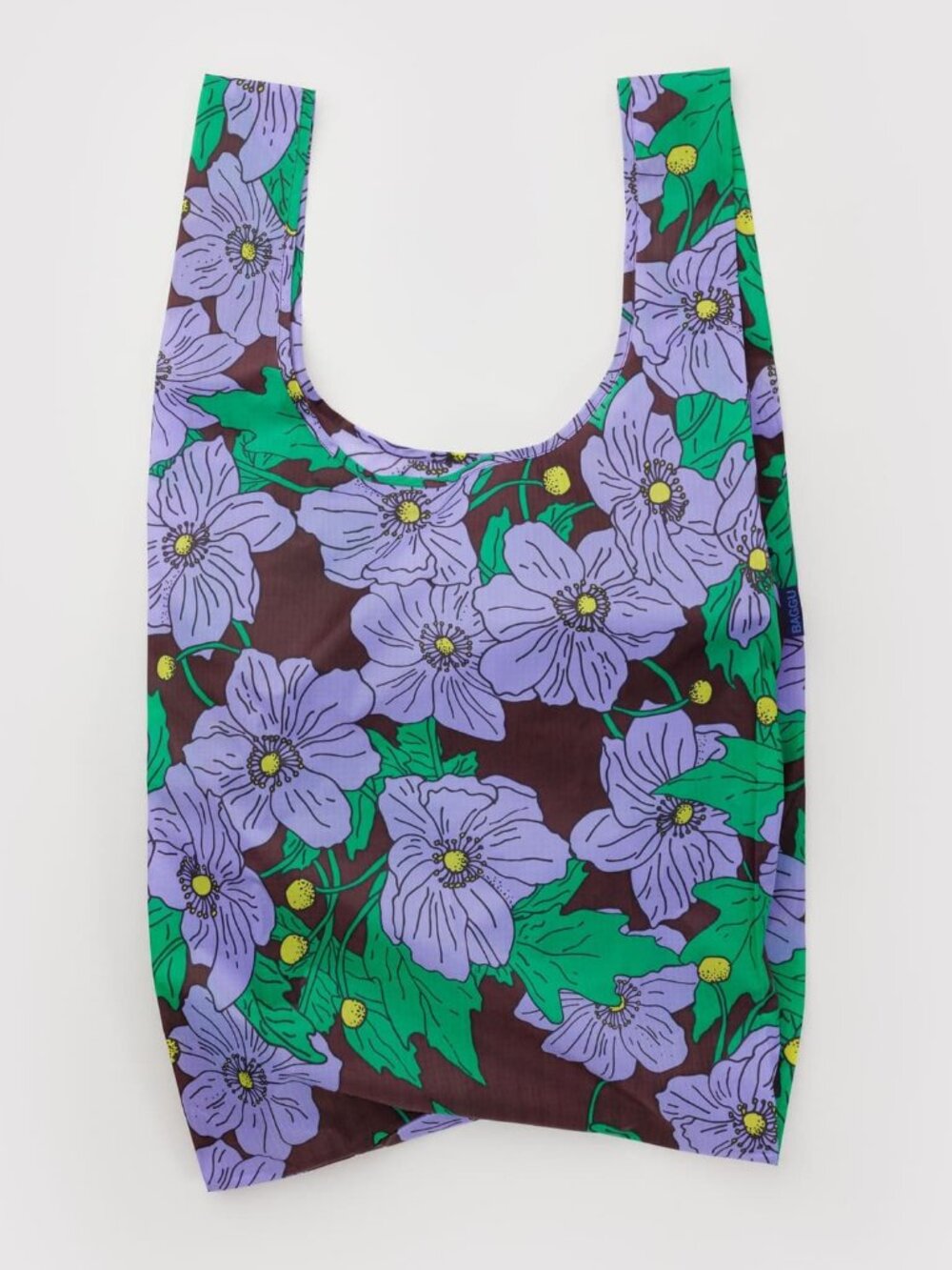NWT Big Baggu Reusable - Maroon Poppy